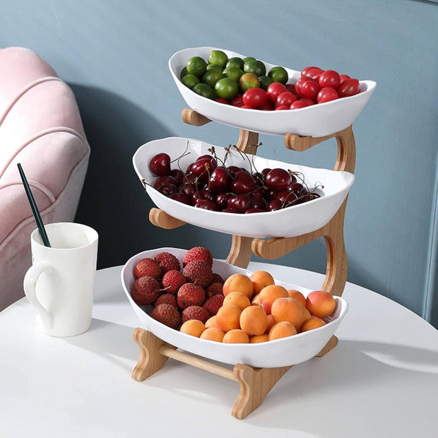 LumiFruit | Luxuriöser Obstkorb mit modernem Design - Brezella