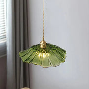 Vintage Hängelampen mit Blumenmuster