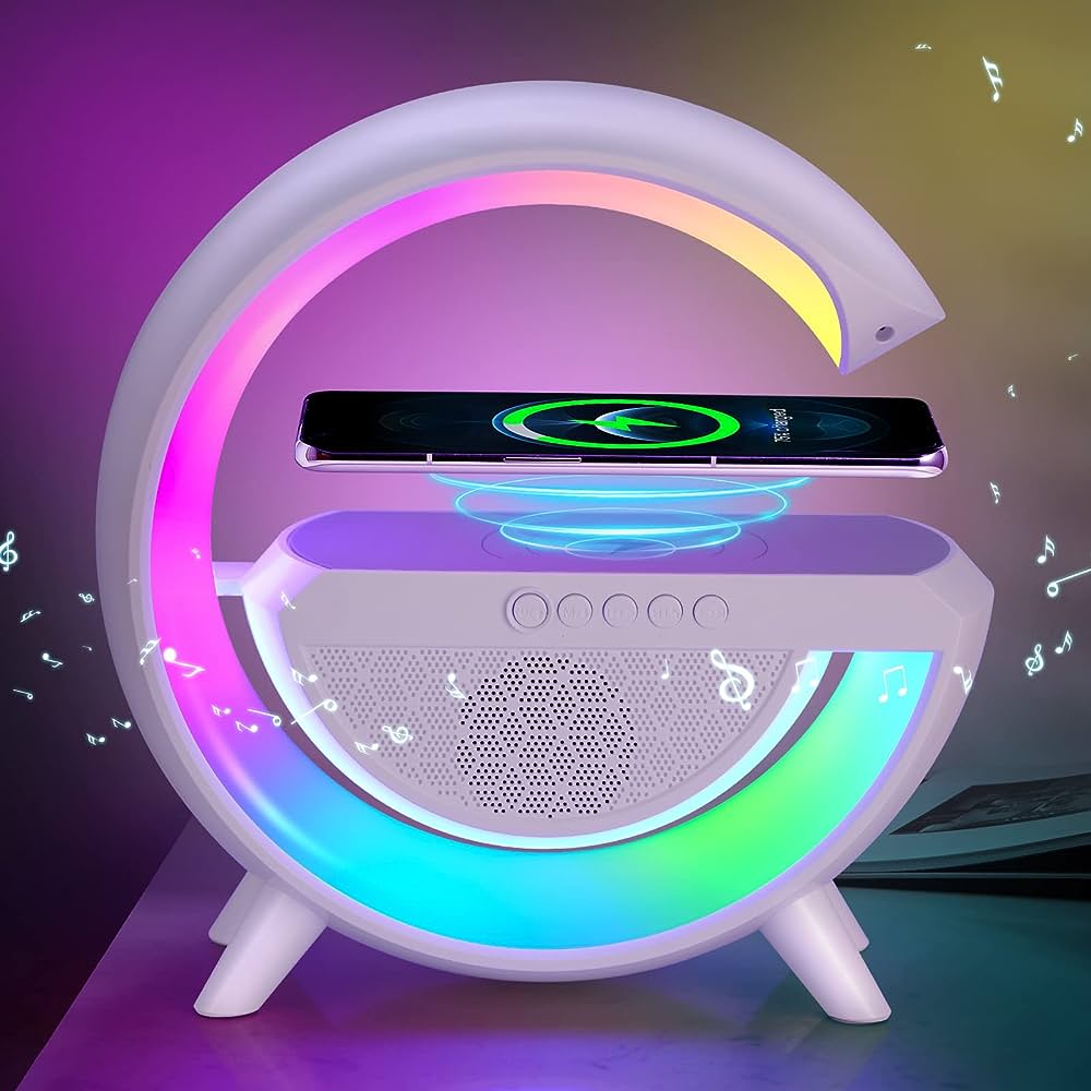 WakeWave | Die smarte Weckstation für Licht, Klang und kabelloses Laden - Brezella