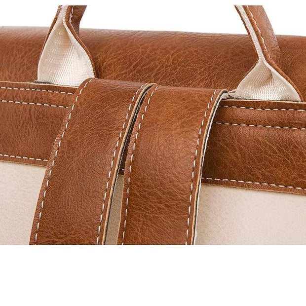 AstraTrek | Funktionelle Reisetasche mit klassischer Klappe und Laptop-Fach - Brezella