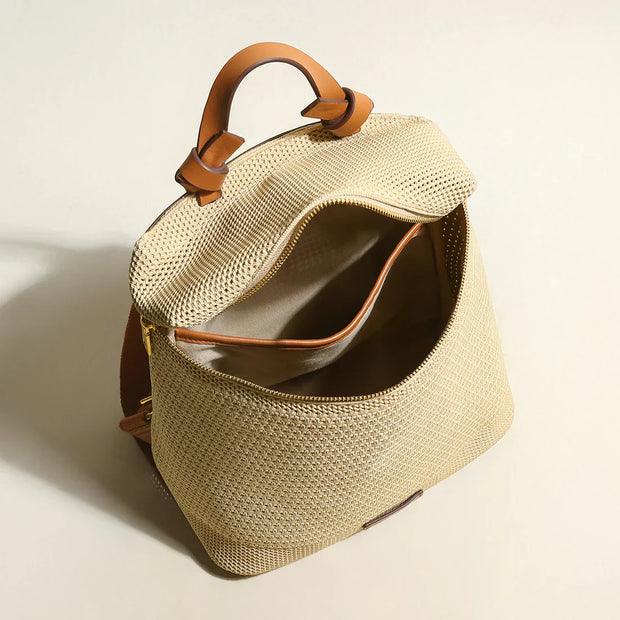 VivaWoven | Stylischer Webrucksack für modebewusste Frauen - Brezella