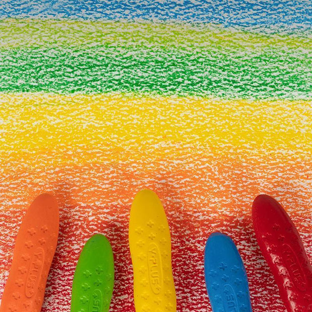 PeanutArt | Leuchtende & sichere Wachsmalstifte für kleine Hände - Brezella