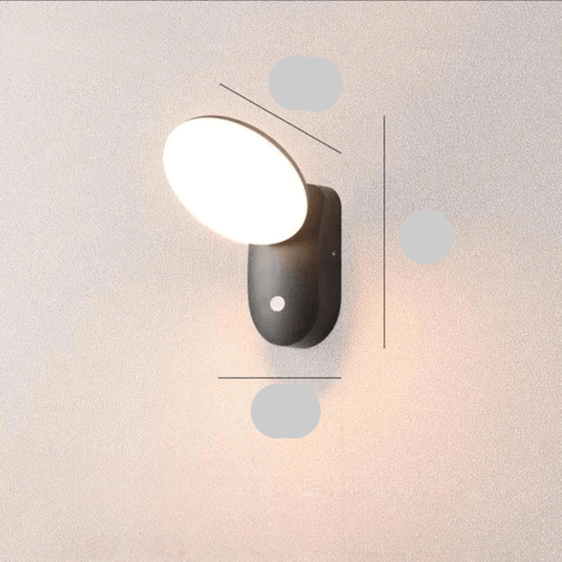 MotionGlow | Smart LED-Außenleuchte mit Bewegungssensor - Brezella