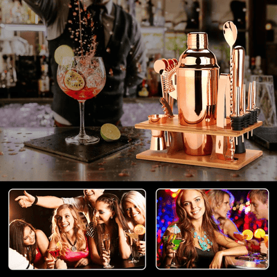 MixMaster | Professionelles Barkeeper-Set für stilvolle Drinks - Brezella