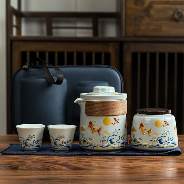 WanderTea | Kompakte und stilvolle Teeset für Reisende - Brezella
