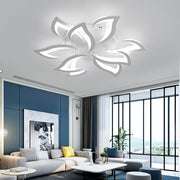 Moderne LED-Deckenleuchte in Blumenform