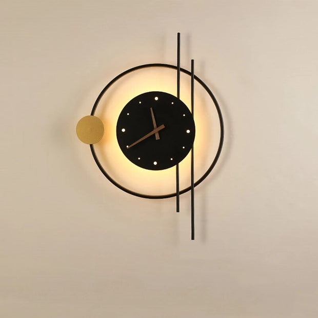 ZeitLicht | Multifunktionale Wanduhr mit Beleuchtung - Brezella