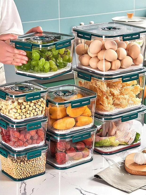 FridgeTidy | Effiziente Aufbewahrungslösung für eine organisierte Kühlung - Brezella