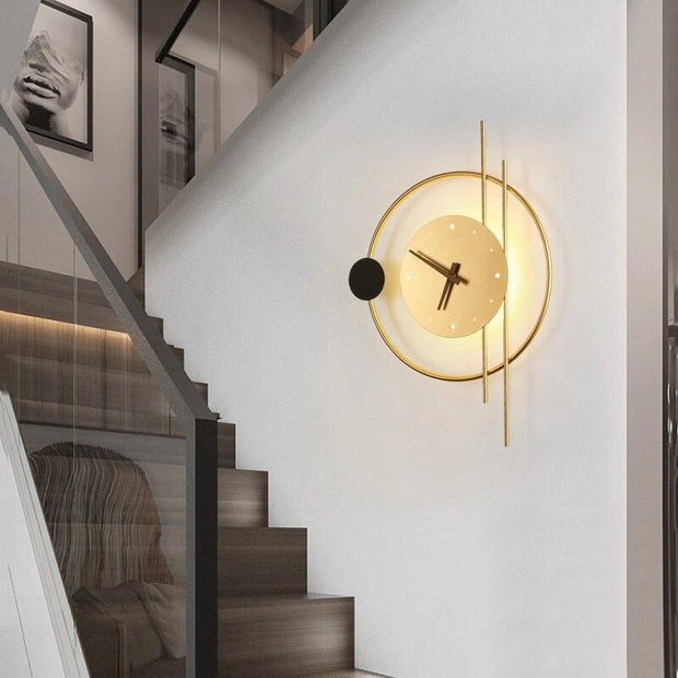 ZeitLicht | Multifunktionale Wanduhr mit Beleuchtung - Brezella