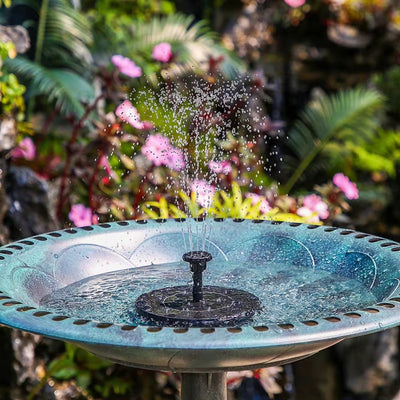 AquaSolis | Selbstversorgender Solarbrunnen für Vögel - Brezella