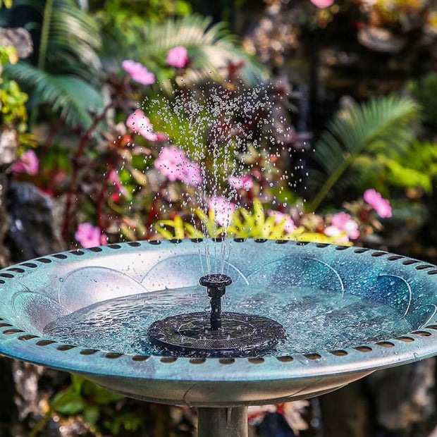 AquaSolis | Selbstversorgender Solarbrunnen für Vögel - Brezella