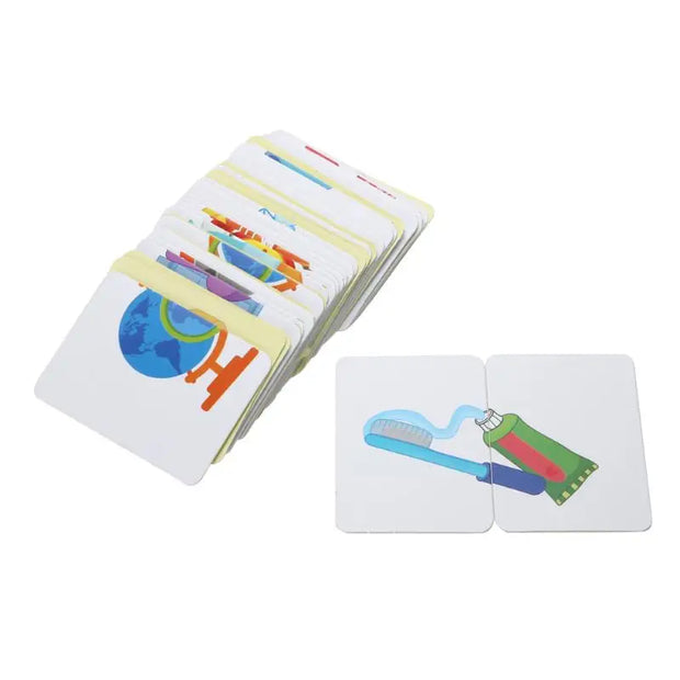 SafariFun | Lernspiel-Puzzle mit süßen Tiermotiven - Brezella