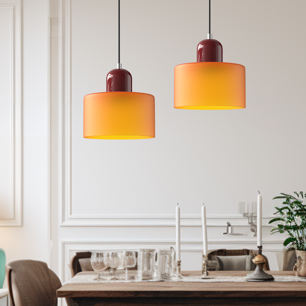 Retro Inspirierte Pendelleuchten Aus Glas