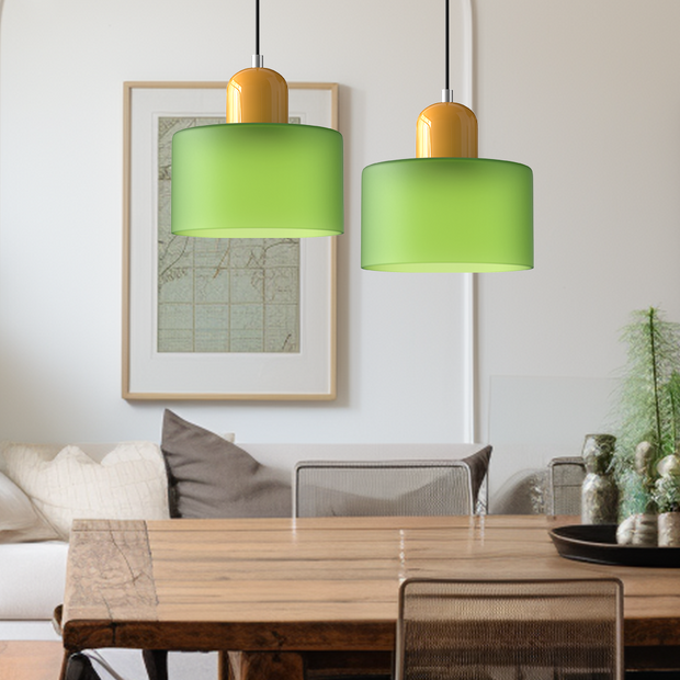 Retro Inspirierte Pendelleuchten Aus Glas
