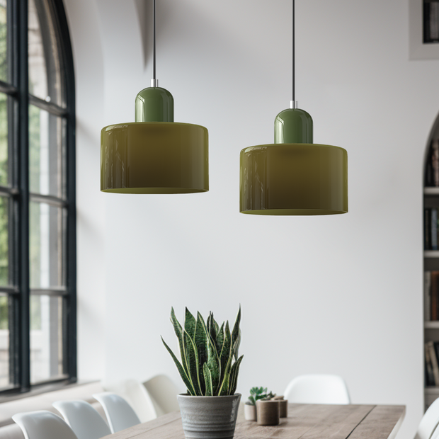 Retro Inspirierte Pendelleuchten Aus Glas