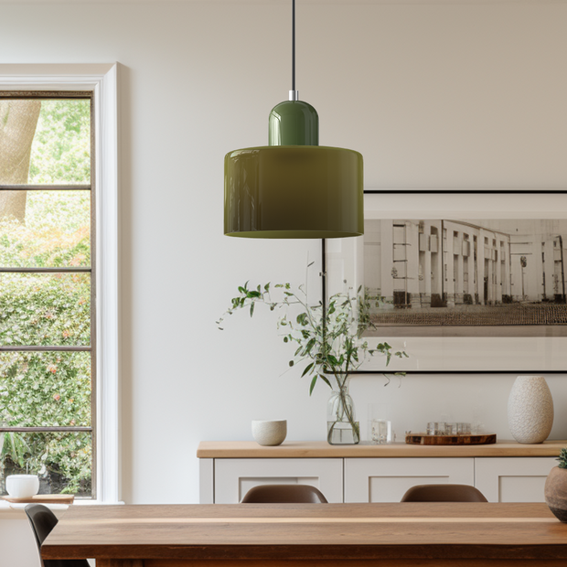 Retro Inspirierte Pendelleuchten Aus Glas