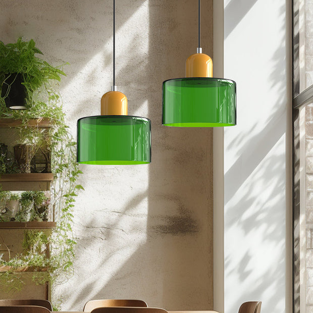 Retro Inspirierte Pendelleuchten Aus Glas