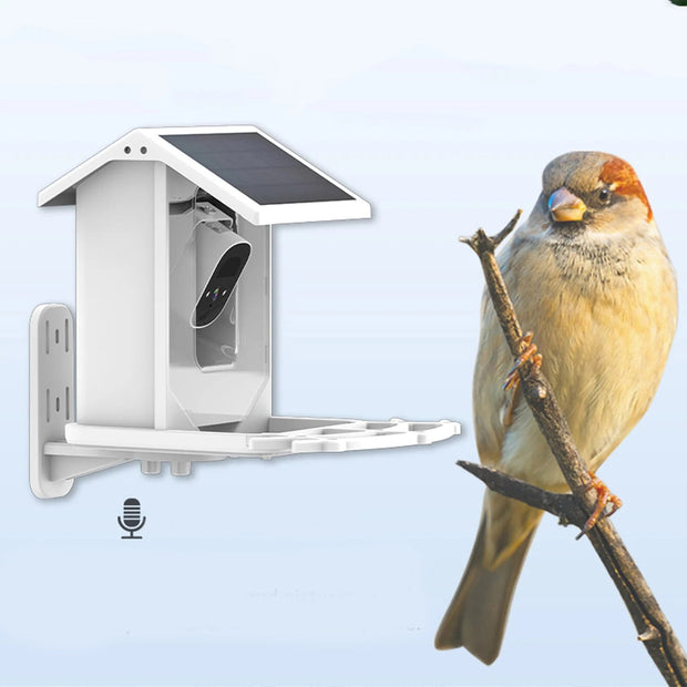 NaturFutter | Fortschrittliches Vogelhaus mit Artenerkennung - Brezella