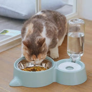 PawDuo | 2-in-1 Futternapf für Hund und Katze - Brezella
