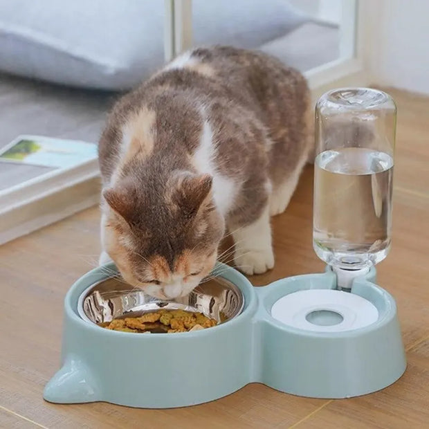 PawDuo | 2-in-1 Futternapf für Hund und Katze - Brezella