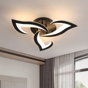 Moderne LED-Deckenleuchte in Blumenform