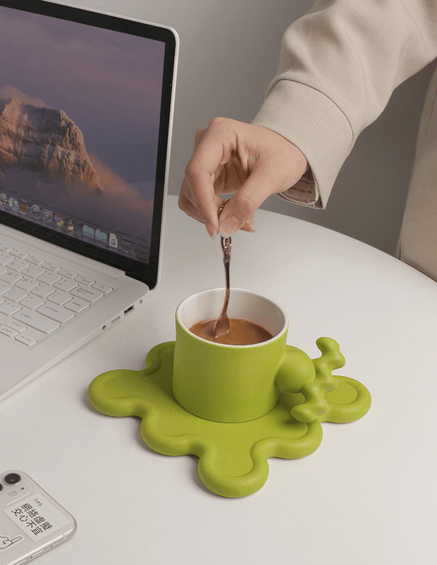 LuxeKaffee | Premium Porzellan-Set für stilvolle Momente - Brezella