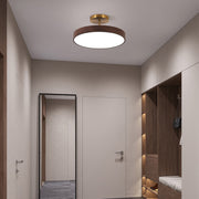 Elegante LED-Deckenleuchte mit Halbeinbau