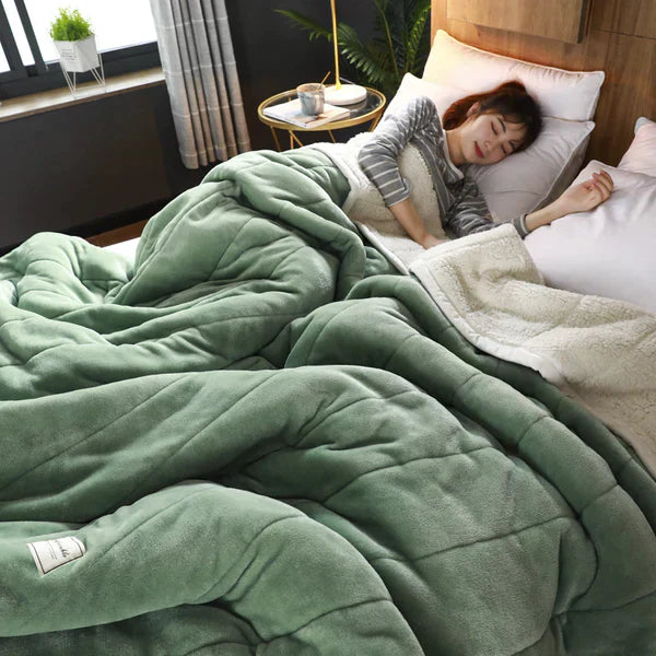 LuxusDecke | Quilted Wohlfühldecke für stilvolle Gemütlichkeit - Brezella