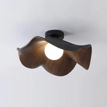 BlattGlow | Moderne Lotus-inspirierte Deckenlampe - Brezella