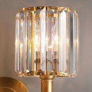 KristallGlanz | Edle Wandlampe mit funkelndem Design - Brezella