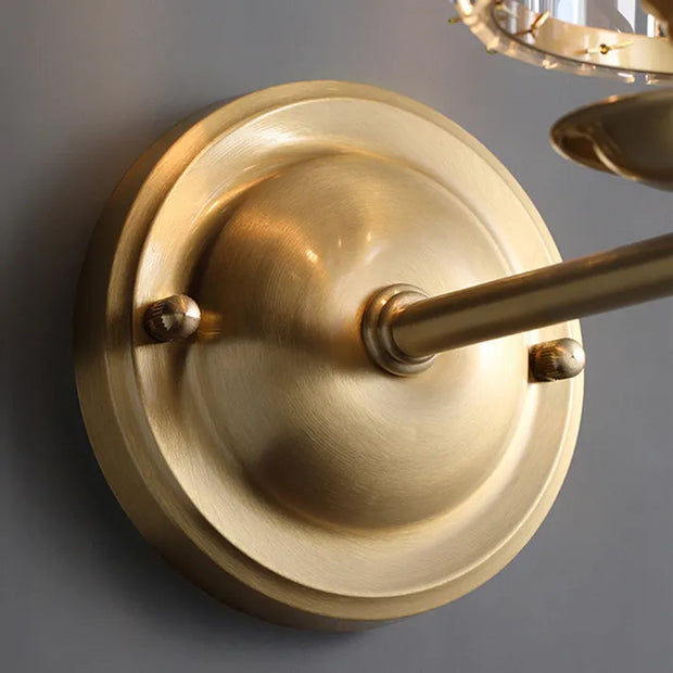 KristallGlanz | Edle Wandlampe mit funkelndem Design - Brezella