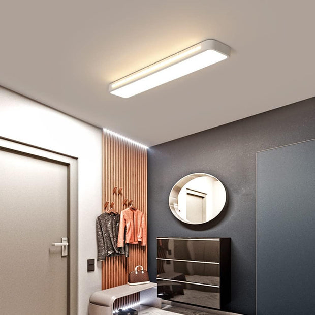 Moderne Flächenbündige Lineare LED Deckenleuchte