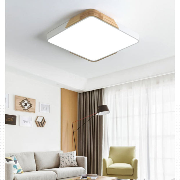 Moderne Farbe Pop Quadratische LED Deckenleuchte