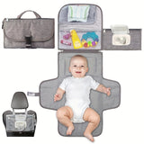 EasyNest | Weiche Reise-Wickelunterlage für Babys Wohlbefinden - Brezella