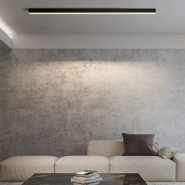 Moderne Minimalistische Lineare LED Deckenleuchte