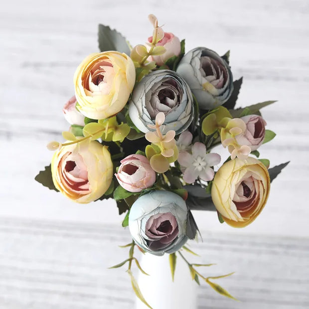FloraGrace | Stilvolle Seidenblüten für exklusive Dekoration - Brezella