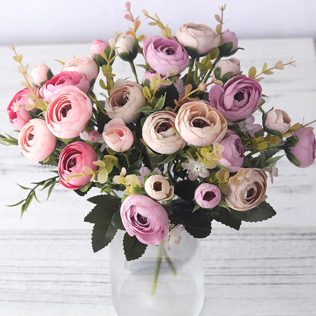 FloraGrace | Stilvolle Seidenblüten für exklusive Dekoration - Brezella
