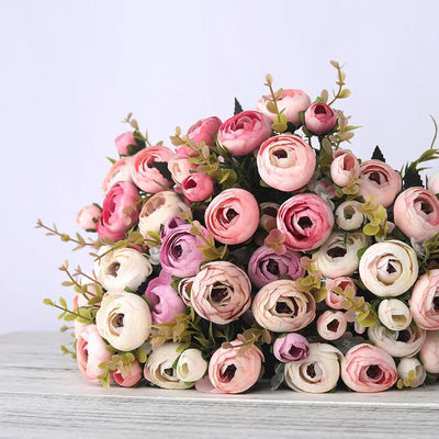 FloraGrace | Stilvolle Seidenblüten für exklusive Dekoration - Brezella