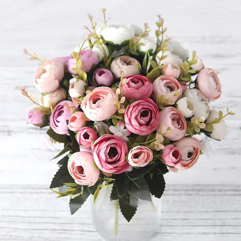 FloraGrace | Stilvolle Seidenblüten für exklusive Dekoration - Brezella