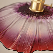 Vintage Hängelampen mit Blumenmuster