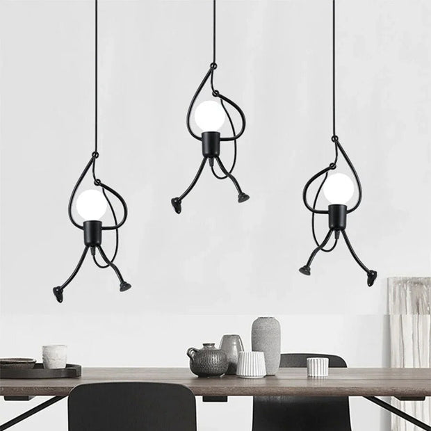 Vintage Industriell Hängande Pendellampa