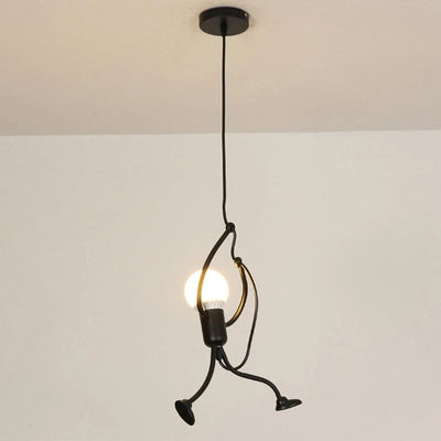 Vintage Industriell Hängande Pendellampa