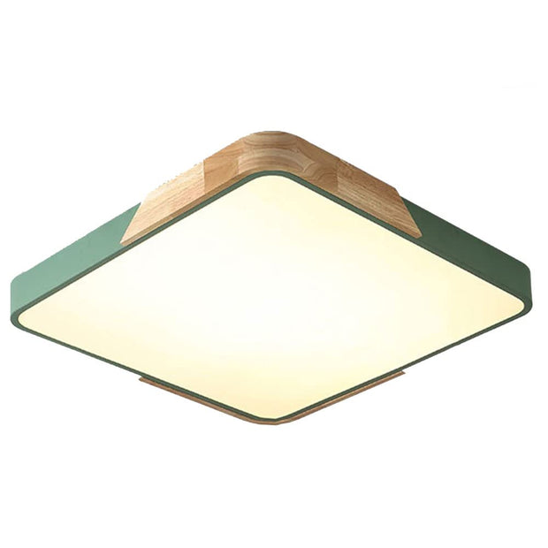 Moderne Farbe Pop Quadratische LED Deckenleuchte