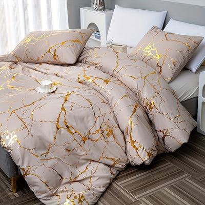 SilkDream | Seidiges Bettbezug-Set für angenehme Nächte - Brezella