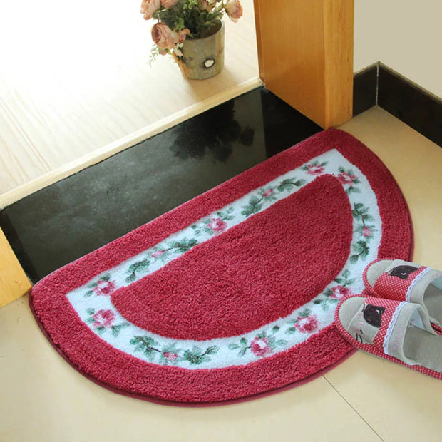 FlowerStep | Rutschfeste Fußmatte mit floralem Design - Brezella