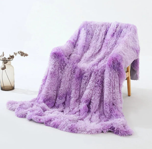 FleeceLuxe | Kuscheldecke aus weichem Koraal-Nepbont - Brezella