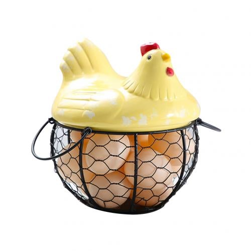 HenNest | Dekorativer Eierhalter im charmanten Hühner-Design - Brezella