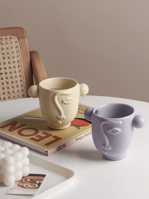 MugStone | Robuste Porzellan-Tasse für den minimalistischen Genuss - Brezella