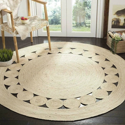 NaturJute | Zeitloser Jute-Teppich für Ihr Wohnzimmer - Brezella