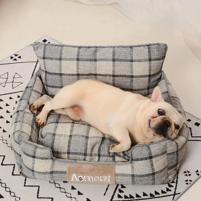 PawPad | Tragbares Hunde- und Katzenbett für alle Jahreszeiten - Brezella